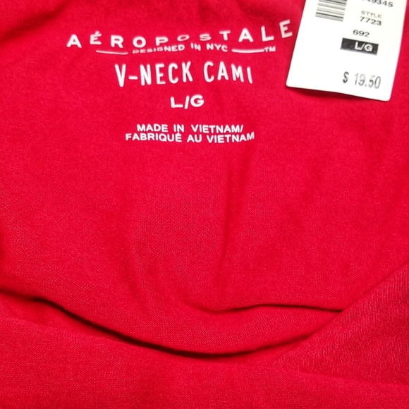 Aeropostale | Geometric Print V-Neck Cami - Picture 5 of 6